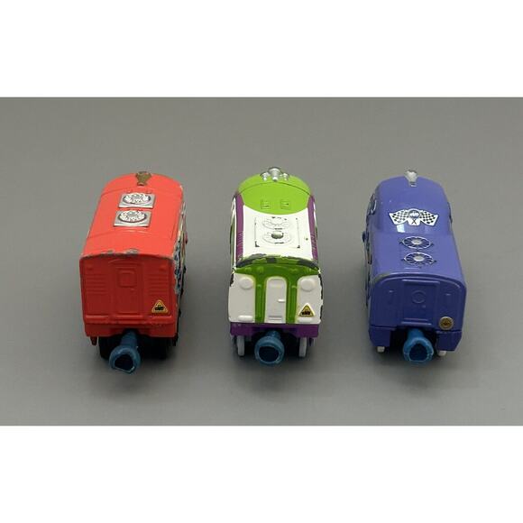 Chuggington Diecast Train Engine Learning Curve 2010 Lot of 3 - Picture 5 of 9